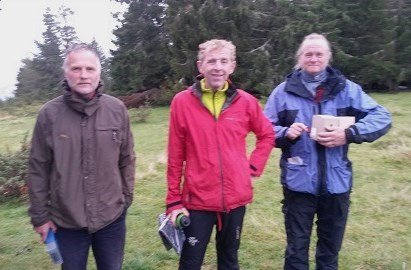Gunnar Gytri, Dag Arne Eide og Per Øen. Foto. Ivar Bergset